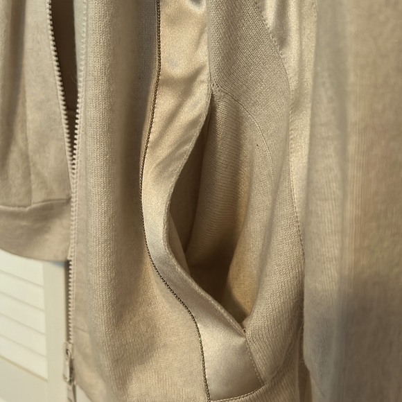 Brunello Cucinelli Monili chain-detail hooded jacket - Picture 8 of 16